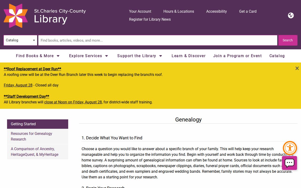 Wentzville city directory library genealogy and local-history research
